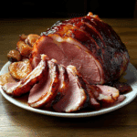 Easy Baked Ham with Brown Sugar Glaze