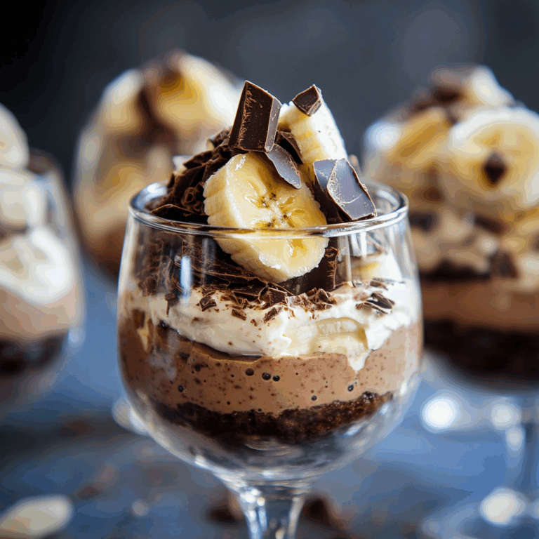 Chocolate Banana Pudding Fluff