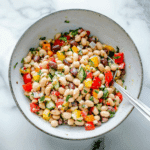Colourful Rainbow Bean Salad Recipe