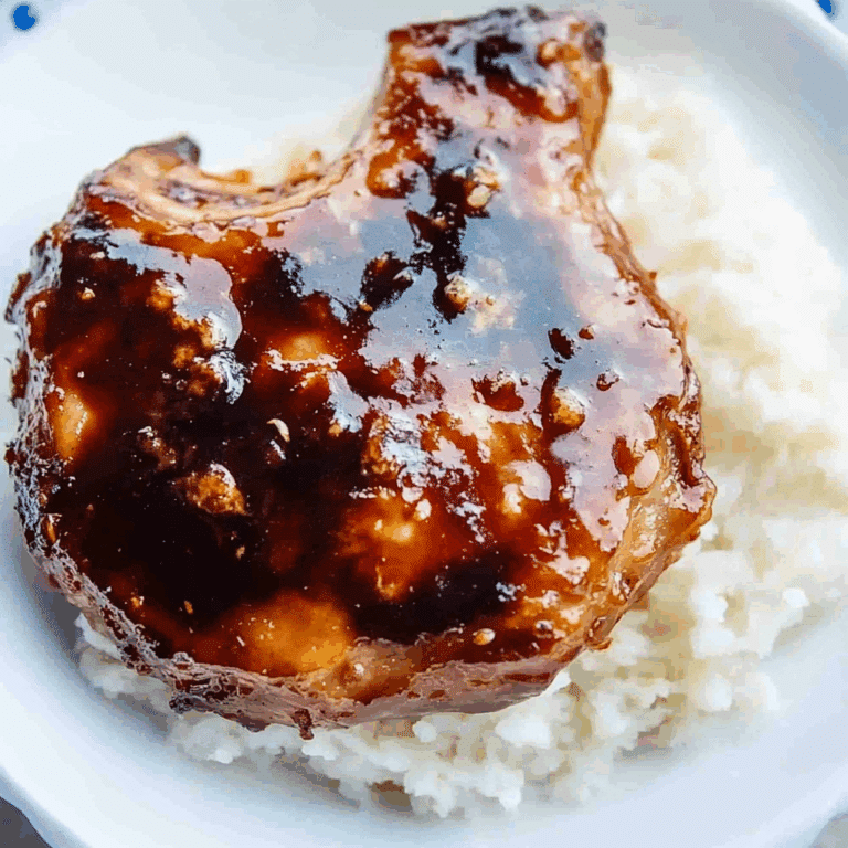 Delicious Brown Sugar Chops