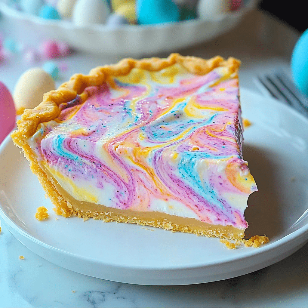 Easter Swirl Pie