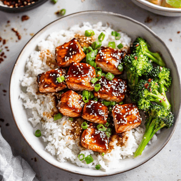 Easy Baked Teriyaki Salmon