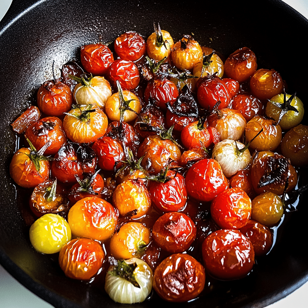 Garlic Roasted Cherry Tomatoes