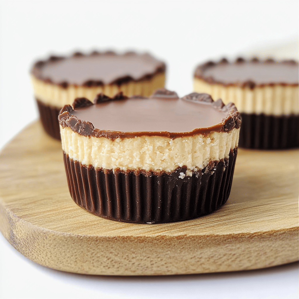 Mini Peanut Butter Cup Cheesecakes Recipe