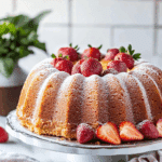 Strawberry Cheesecake Bundt Cake