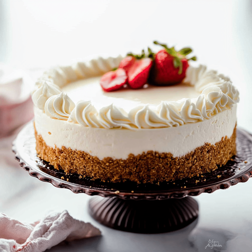 The BEST No Bake Cheesecake Recipe