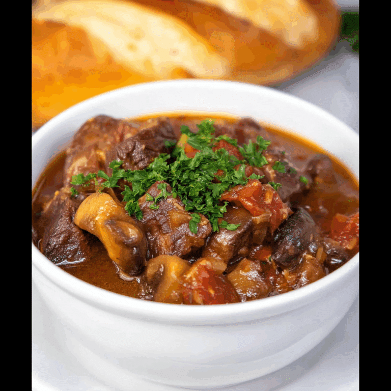 BBQ Slow Cooker Beef Stew