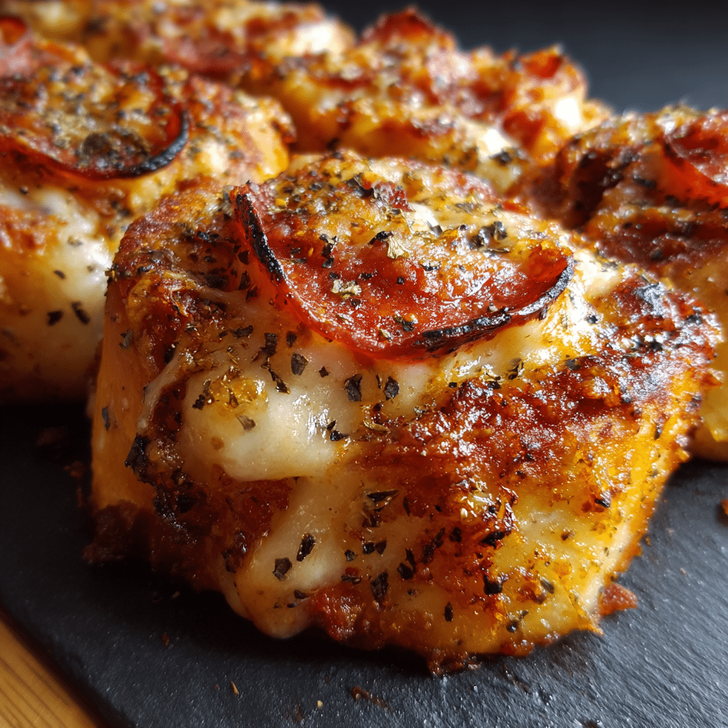 Cheesy Pepperoni Pizza Rolls