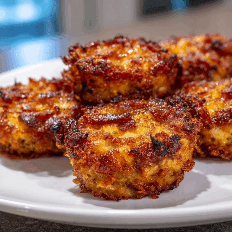Crispy Hashbrown Sausage Bites