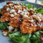Crispy Hot Honey Feta Chicken