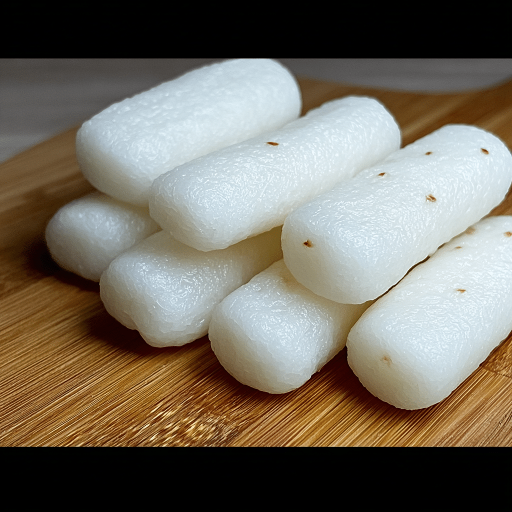Homemade Korean Rice Cakes