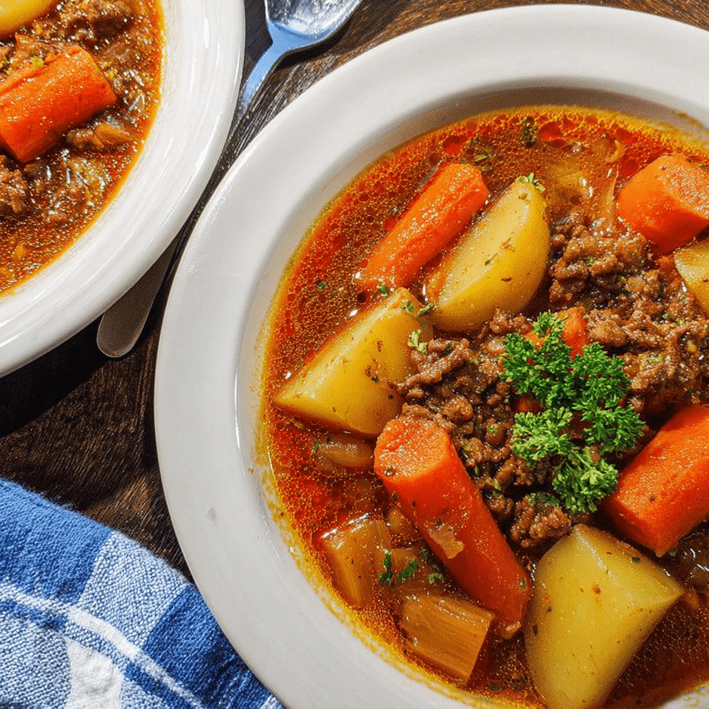 Slow Cooker Poor Man’s Stew
