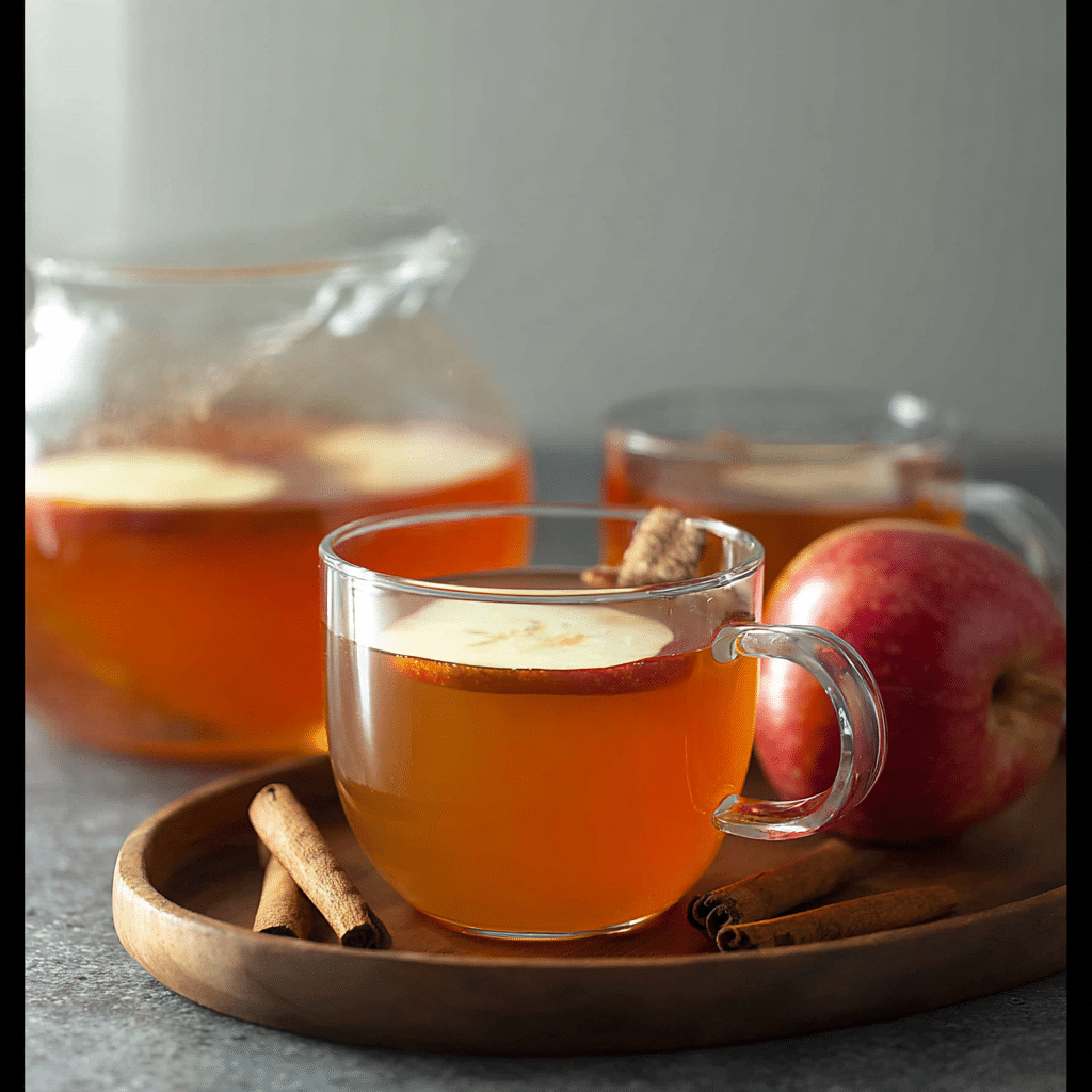 Spiced Cinnamon Apple Tea