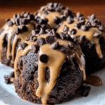 Brownie Bombs with Cookie Dough