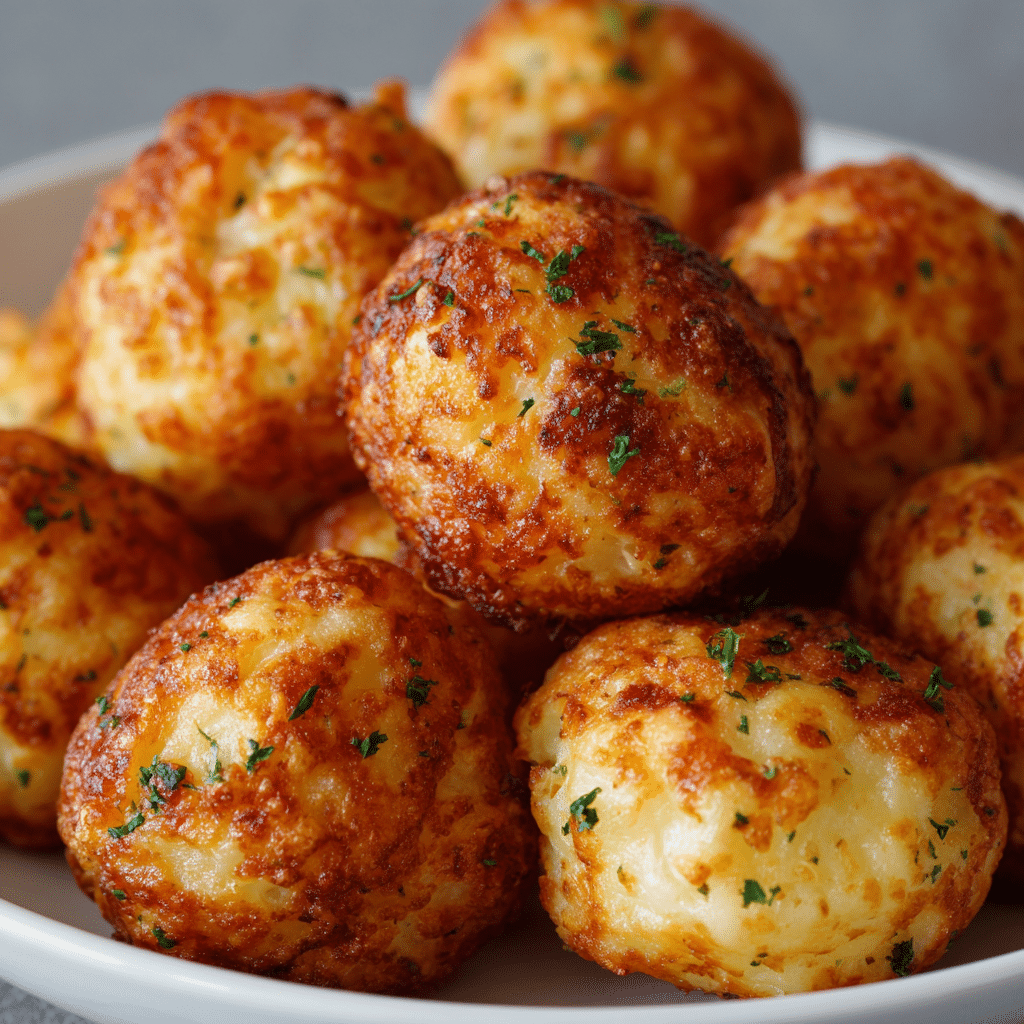Cheesy Potato Balls