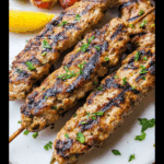 Grilled Kafta Kebabs