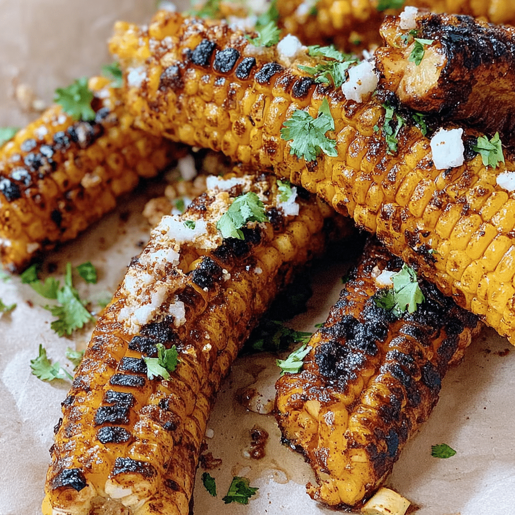 Grilled Mexican Corn Ribs
