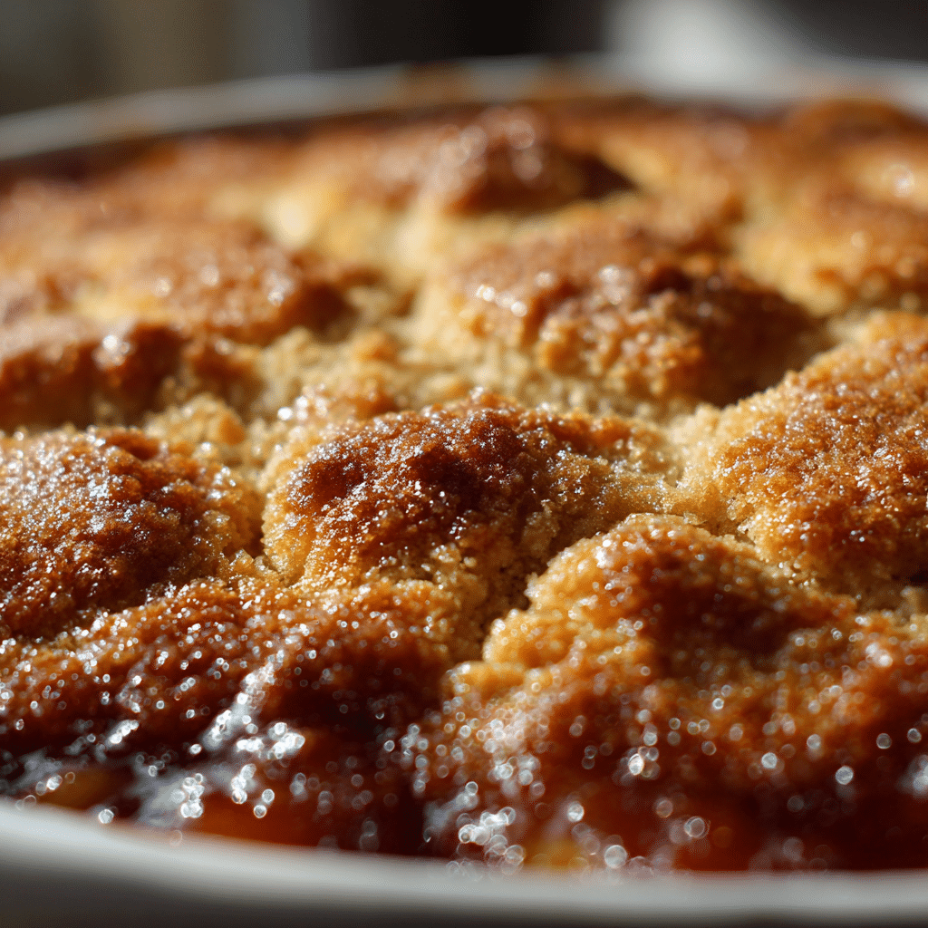 Homemade Peach Cobbler