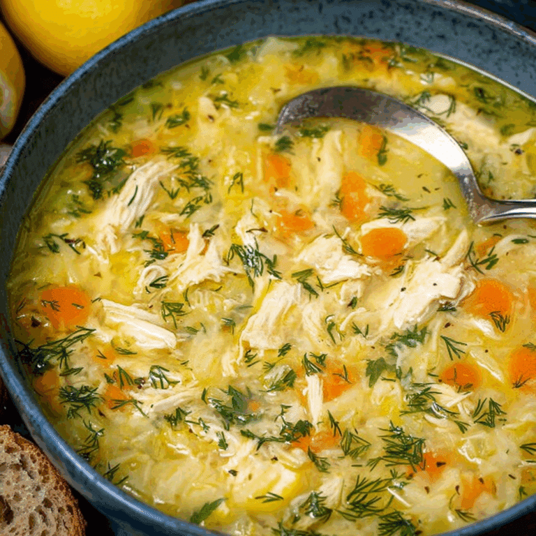 Lemon Chicken Soup
