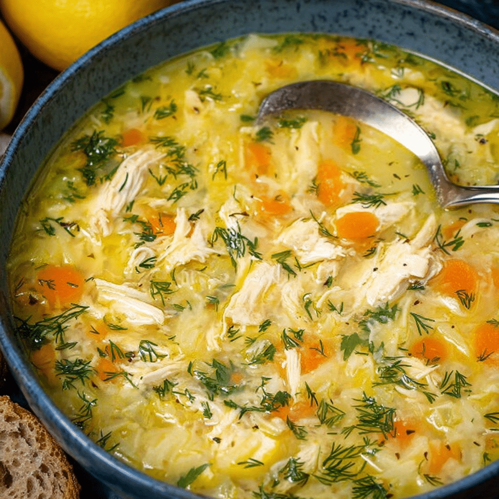 Lemon Chicken Soup