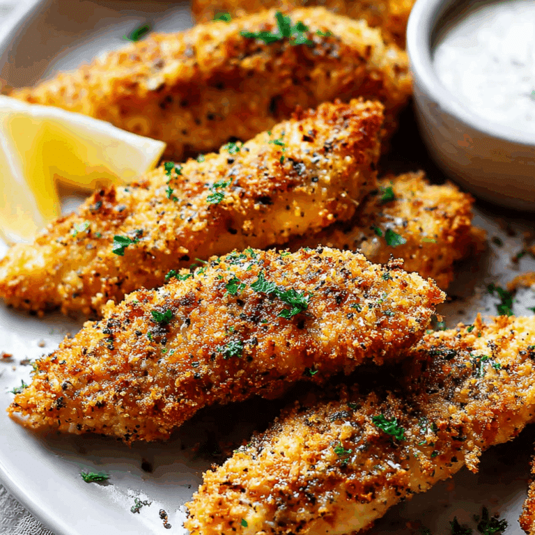 Oven Baked Chicken Tenders