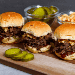 Pickle Grilled Beef Sliders