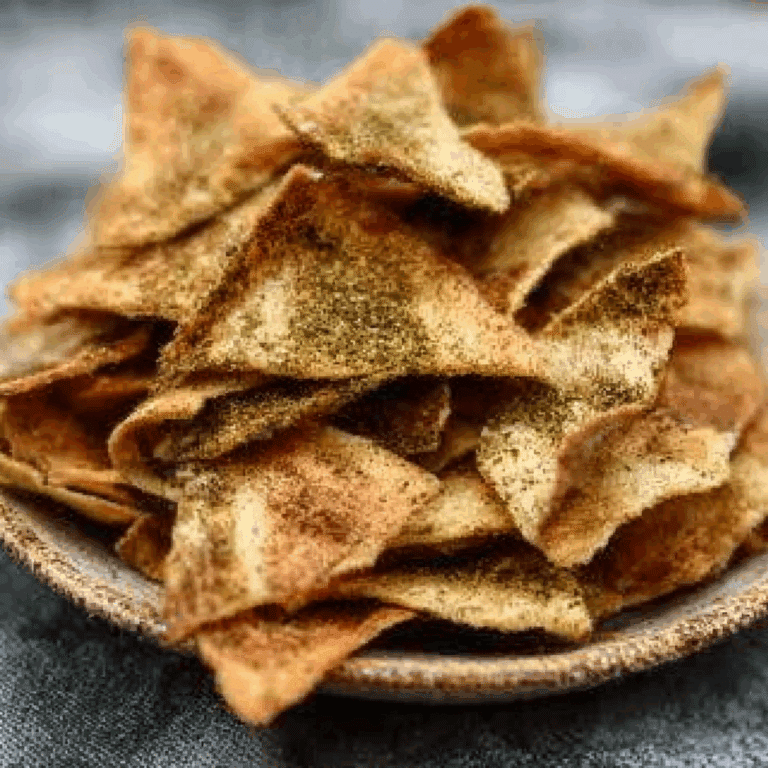 Za'atar Baked Pita Chips