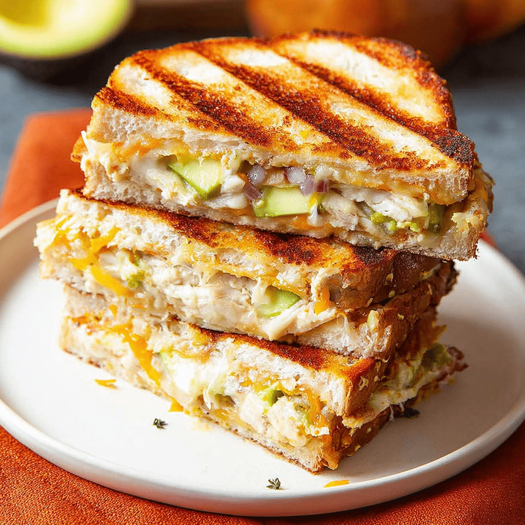Apple Turkey Grilled Cheese Sandwich