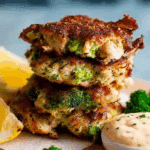 Chicken and Broccoli Burgers