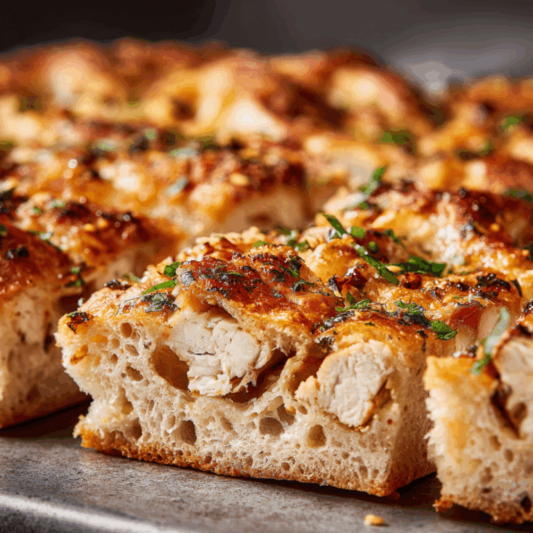 Chicken Fat Focaccia