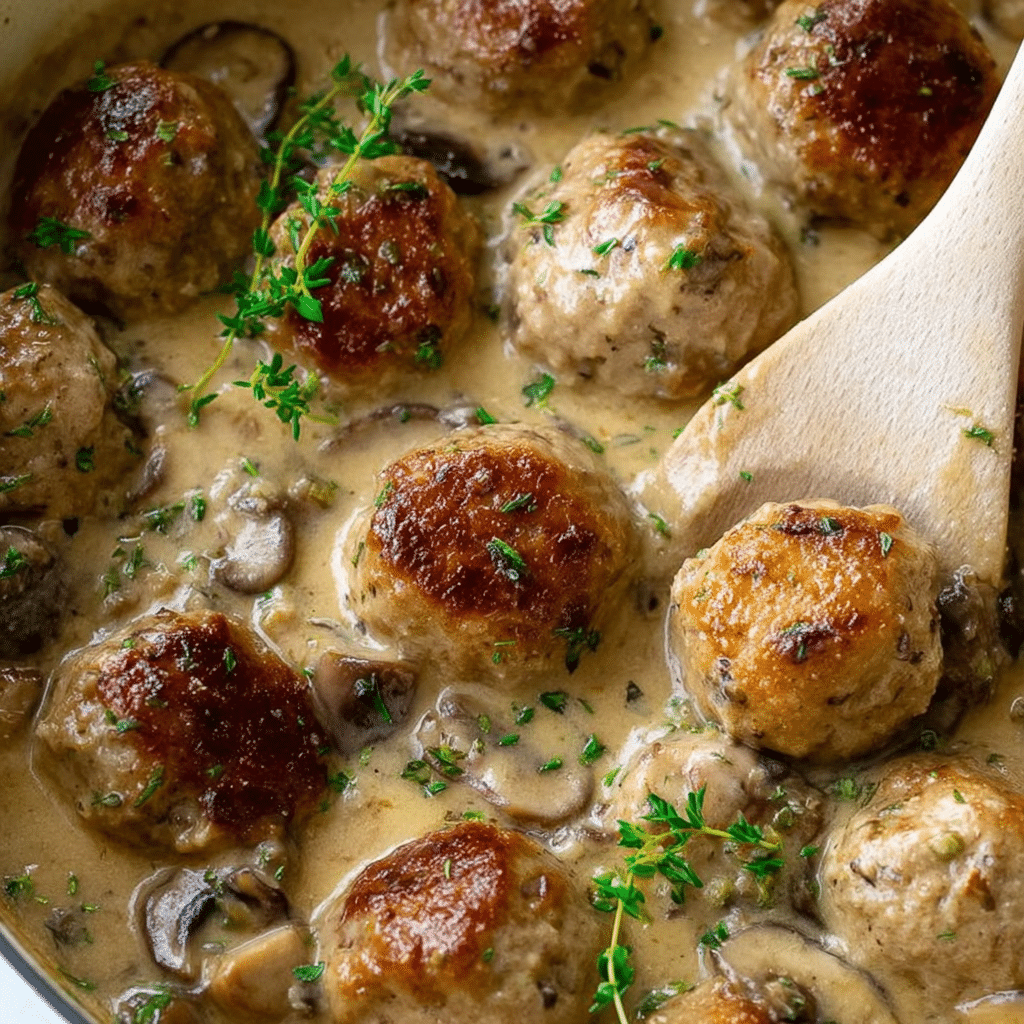 Coq au Vin Meatballs