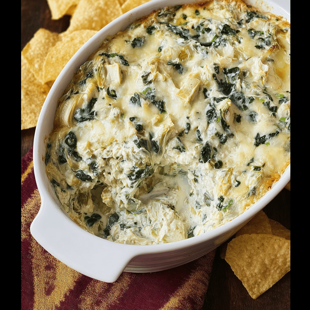 Creamy Spinach Artichoke Dip