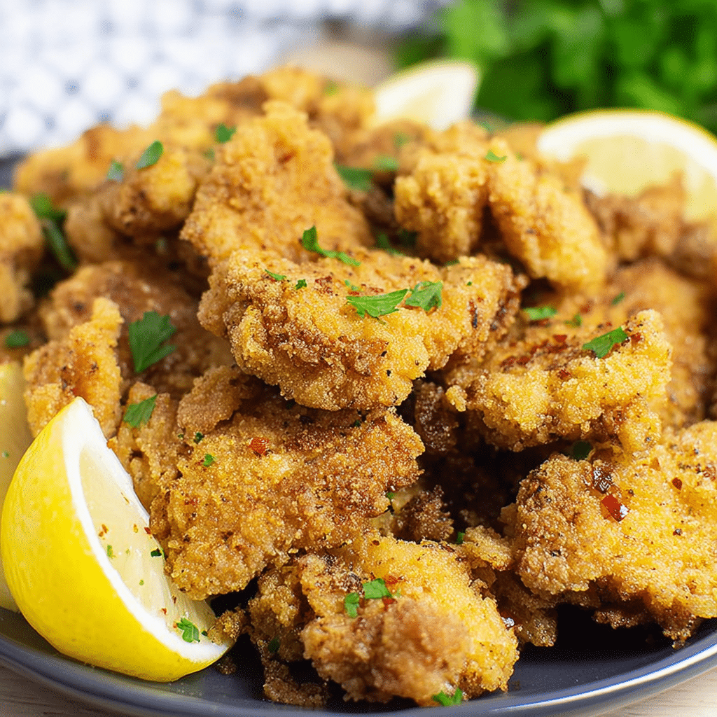 Crispy Cajun Catfish Nuggets