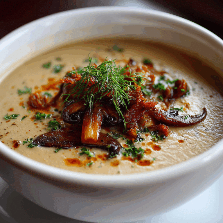 Fall Mushroom Soup