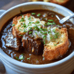 French Onion Short Rib Soup