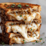 French Onion Soup Grilled Cheese