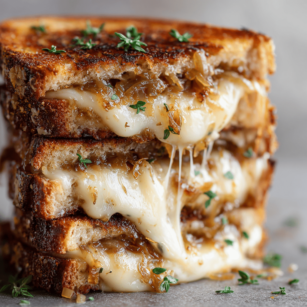 French Onion Soup Grilled Cheese