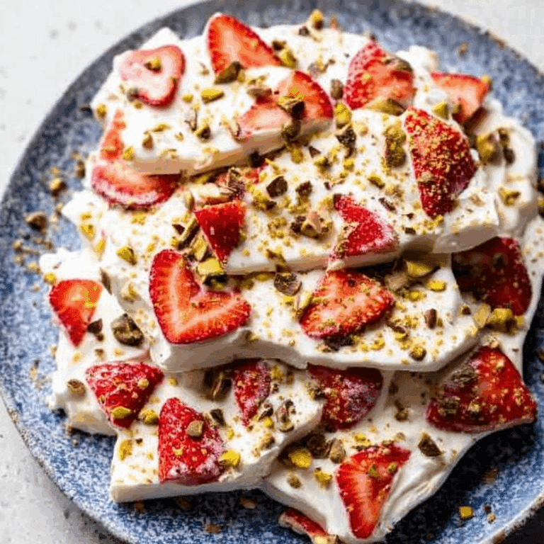 Frozen Yogurt Bark Snack