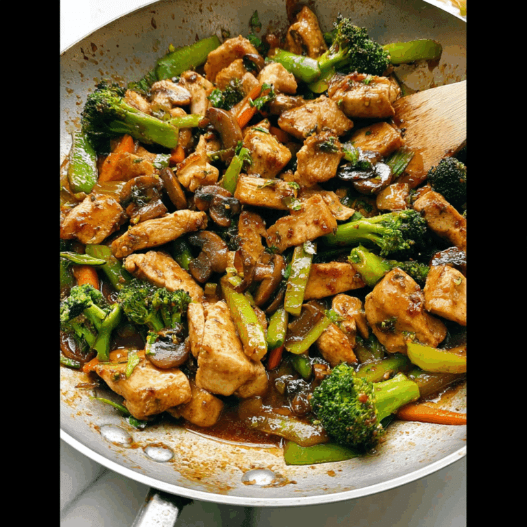 Garlic Chicken with Veggies