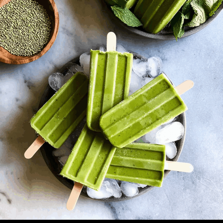Green Smoothie Popsicles