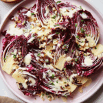 Grilled Radicchio Salad with Crème Fraîche Vinaigrette