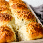 Herby Garlic Dinner Rolls with Rosemary and Thyme
