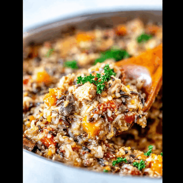 Instant Pot Turkey Wild Rice Casserole