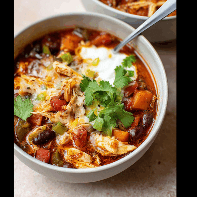 Leftover Turkey Chili