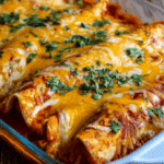Leftover Turkey Enchiladas
