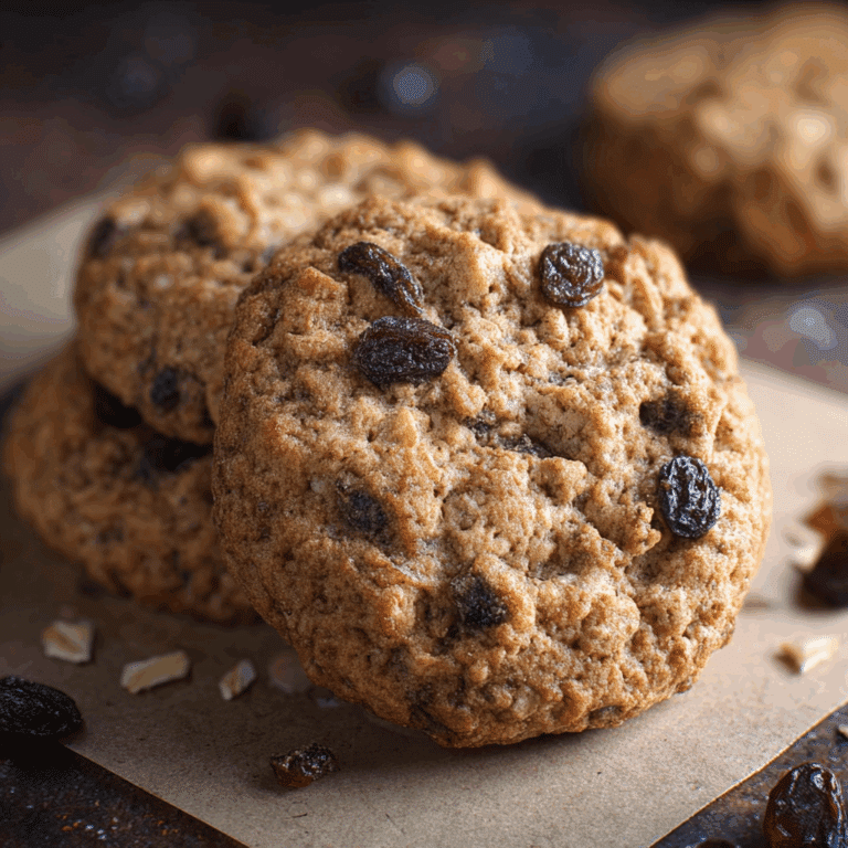 Oatmeal Raisin Cookies