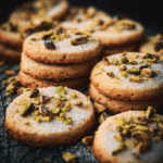 Olive Oil Sugar Cookies with Pistachios