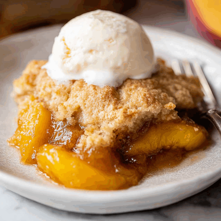 Peach Cobbler