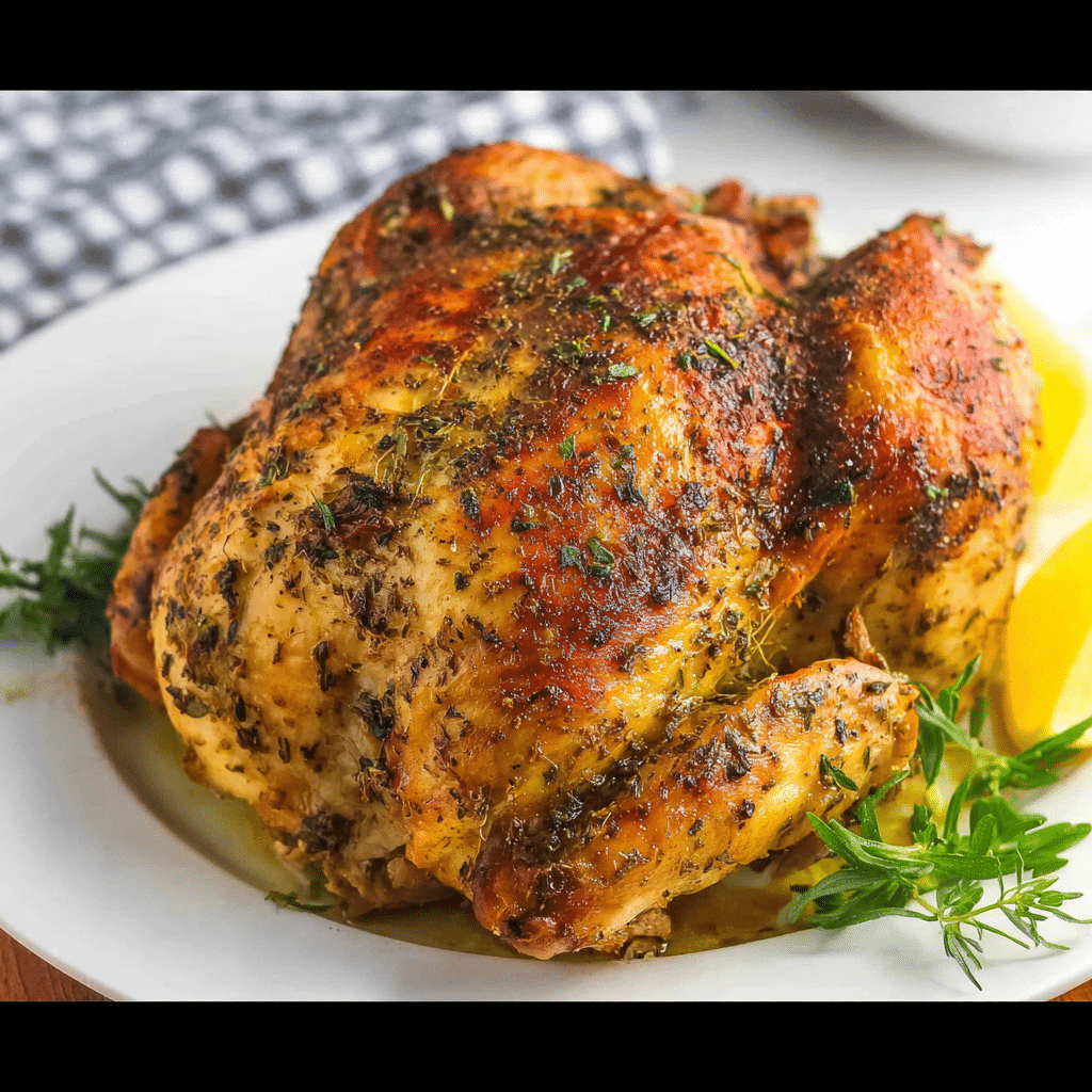Roasted Herb Butter Chicken