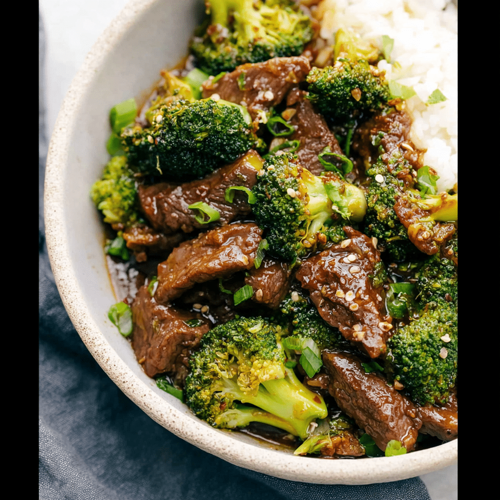 Slow Cooker Beef & Broccoli